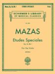 Mazas Etudes Speciales Op 36 Book 1 Viola