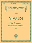 G Schirmer Vivaldi Drew L  Six Sonatas Vivaldi - String Bass