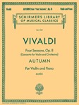 Autumn (Four Seasons Op 8) [violin]