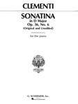 Hal Leonard Clementi M   Sonatina in D Major, Op. 36, No. 6 - Piano Solo Sheet