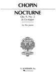 Nocturne, Op. 9, No. 2 in Eb Major - Piano Solo Piano