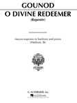Hal Leonard Gounod C   O Divine Redeemer - Medium in B-flat - Vocal Score