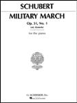 Hal Leonard Schubert F Oesterle L  Military March, Op. 51, No. 1 - Piano Solo Sheet
