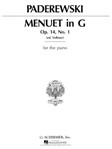 Menuet In G  Opus 14 #1