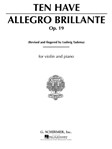 Allegro Brillante, Op. 19