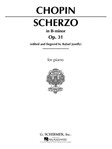 Scherzo  Opus 31 B Flat Minor