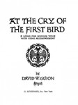 At the Cry of the First Bird