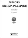Hal Leonard Paradies P Hughes E  Toccata in A Major - Piano Solo Sheet