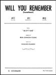 Will You Remember [piano solo] Romberg