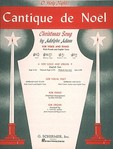 G Schirmer Adam A Stickles W  Cantique de Noel (O Holy Night) - Medium Low in C / Organ
