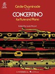 Concertino, Op. 107 - for Flute & Piano Flute