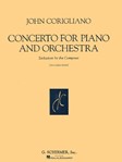 Hal Leonard Corigliano J   Piano Concerto