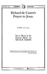 Richard De Castre's Prayer To Jesus