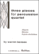 Hal Leonard Benson   Alegretto - Percussio Quartet