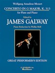 Concerto No. 1 in G Major, K. 313 - for Flute & Piano Reduction Flute