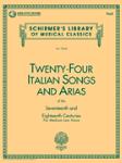 24 Italian Songs & Arias - Medium Low Voice Book/Online Audio