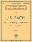 Bach: Goldberg Variations - Schirmer Library of Classics Volume 1980 Piano Solo piano