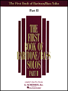 First Book Of Baritone/Bass Solos Part 2 Book VOCAL