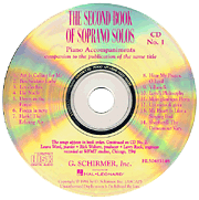 The Second Book of Soprano Solos - Accompaniment CDs (Set of 2) CD