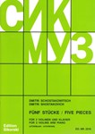 Five Pieces for Two Violins and Piano