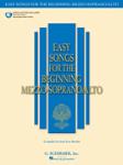 G Schirmer Boytim Book / Cd  Easy Songs for the Beginning Mezzo-Soprano/Alto - Book / Online Audio