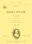 Sonate Op2 V2 For Violin 12 Sonatas