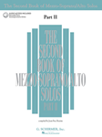 The Second Book of Mezzo-Soprano Solos Part II -