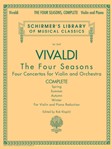 Antonio Vivaldi - The Four Seasons, Complete - Schirmer Library of Classics Volume 2047