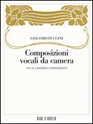 Vocal Chamber Compositions - (Composizioni Vocali da Camera)