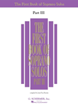 Hal Leonard Boytim   First Book of Soprano Solos - Part 3 Book Only