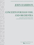 John Harbison - Concerto For Bass Viol And Orchestra (double Bass /