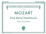 G Schirmer Mozart  2084 Eine Kleine Nachtmusik - Piano Duet Play-Along - 1 Piano  / 4 Hands Book / CD