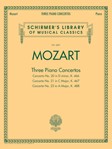 Mozart - 3 Piano Concertos - Schirmer Library of Classics Volume 4481 Two Pianos, Four Hands