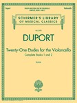21 Etudes for the Violoncello Complete Books 1 & 2 [cello]