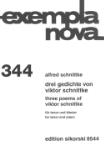 3 Poems of Viktor Schnittke - Tenor and Piano TENOR