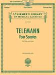 Four Sonatas w/cd [flute] Telemann