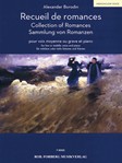 Recueil De Romances (collection Of Romances) Low Or Medium Voice And Piano Vocal