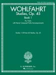 60 Studies Op 45 Book I [violin w/ teacher accompaniment] Wohlfahrt