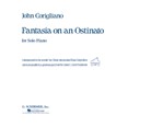 Fantasia On An Ostenato
