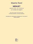 Menuet From Le Tombeau De Couperin, violin and piano