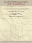 Sonates Francaises Choisies - Original Editions Violin and Piano