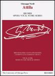 Attila [vocal score] Verdi