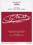Attila [vocal score] Verdi