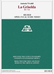 La Griselda RV 718 - Ricordi Opera Vocal Score Series Vocal Scor