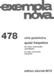 Quasi Hoquetus [viola/cello/piano] Gubaidulina Str Trio