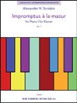 Impromptus a la mazur, Op. 7 - Piano Solo