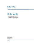 Ruht wohl - for Viola and Piano