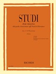 Studies For Violin - Fasc. III: VI-VII Positions - from Elementary to Kreutzer Studies