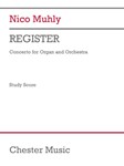 Register (Study Score) - for Organ and Orchestra