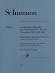 Song Cycle (Liederkreis) Op 39 [high voice]